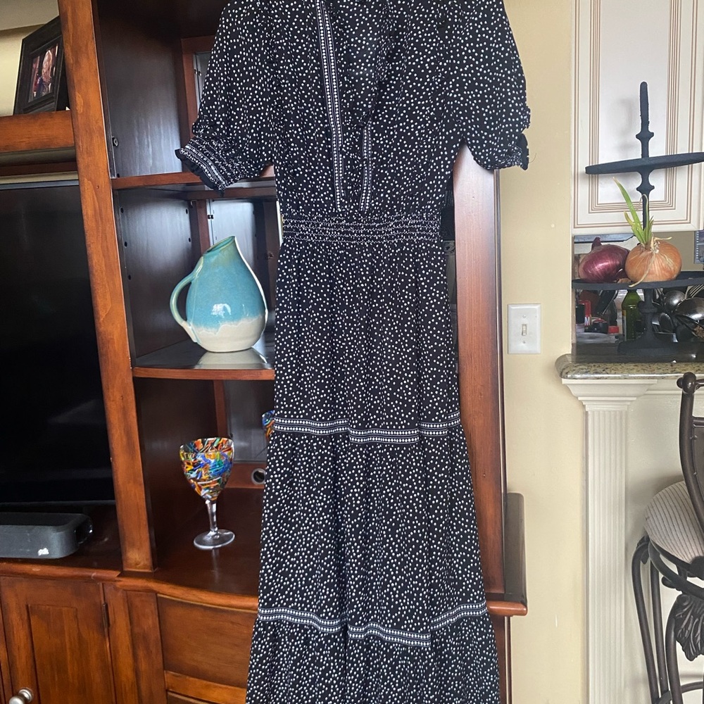Max Edition Black and White Maxi Dress